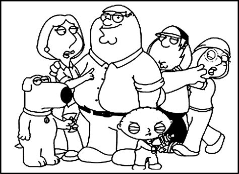 family guy coloring pages|Family Guy Coloring Pages (Free PDF Printables)